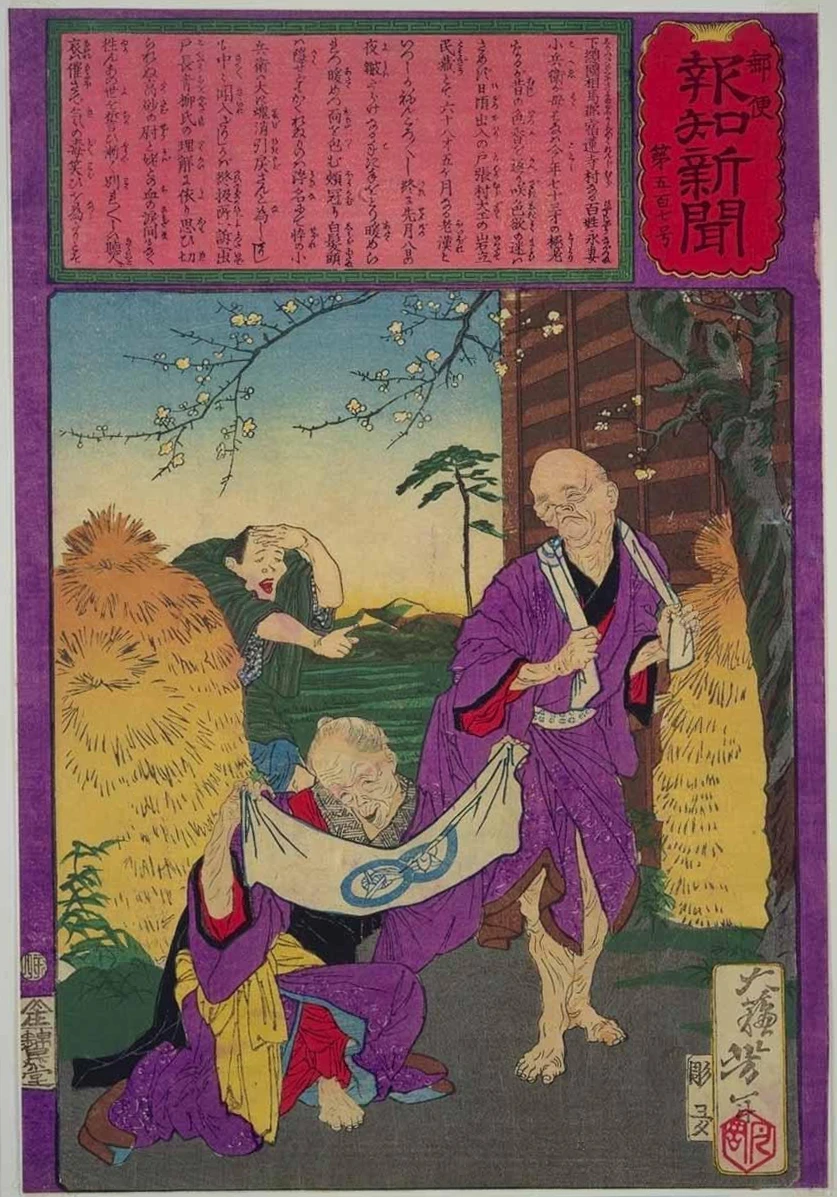 No. 507. The indecorous courtship of a 73 year old woman and a 68 year old man.