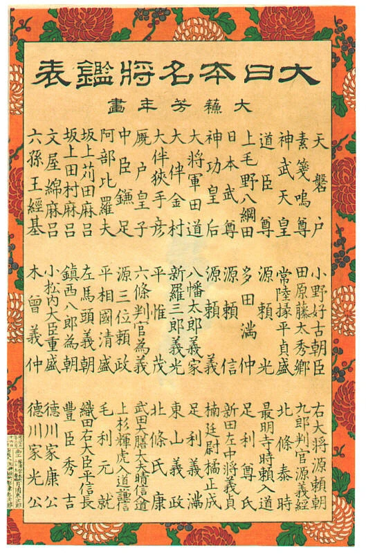 Title page for series