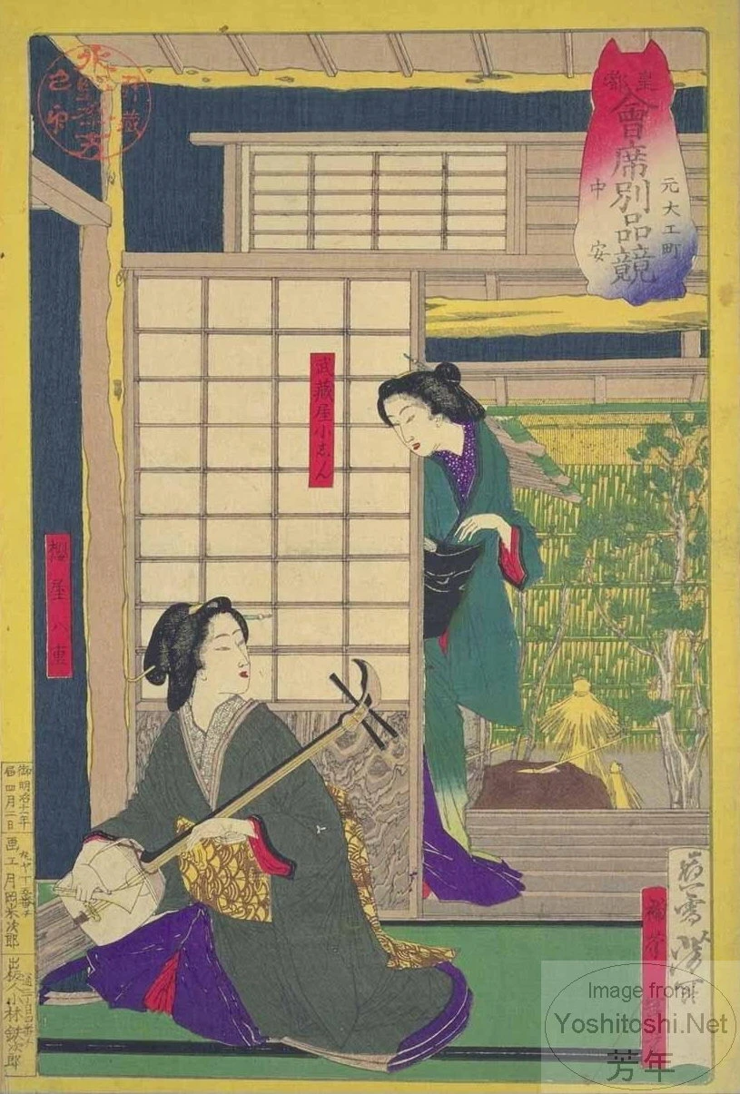 The Nakayasu restaurant in the Motodaiku District