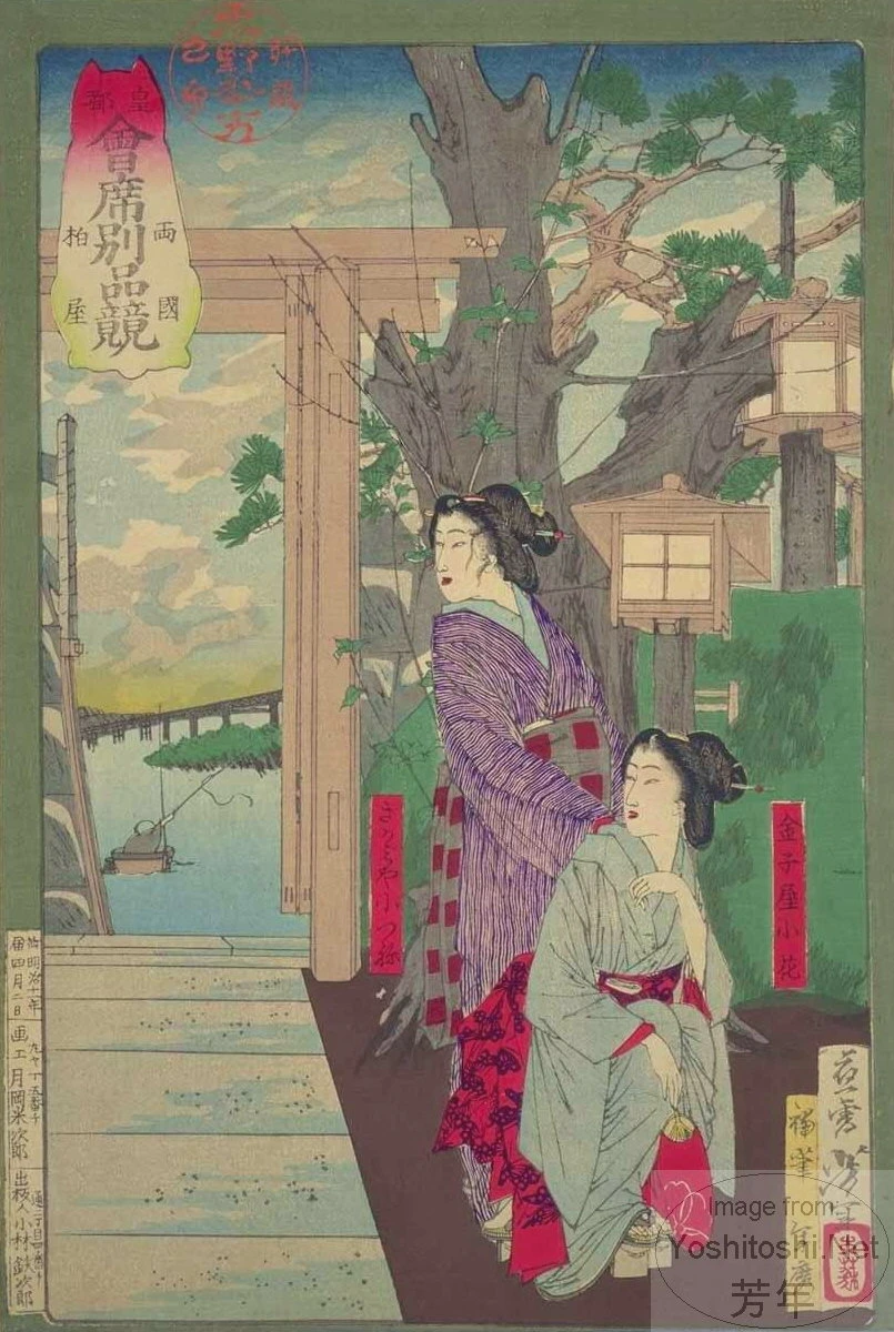 The Kashiwa-ya restaurant at Ryōgoku