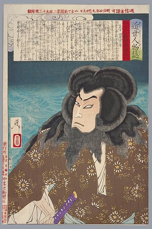 No. 293, The actor Bando Hikosaburo V