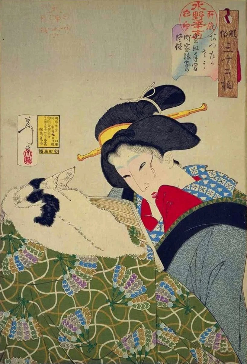 Warm: Habits of an urban widow of the Kansei era