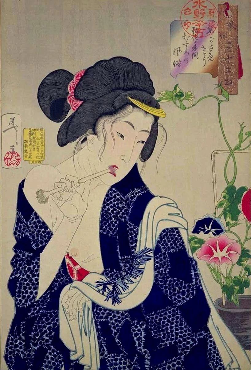 Awake: A young woman of the Kōka era